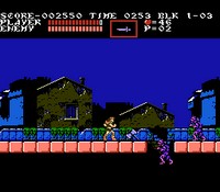 une photo d'Ã©cran de Castlevania 3 - Dracula s Curse sur Nintendo Nes